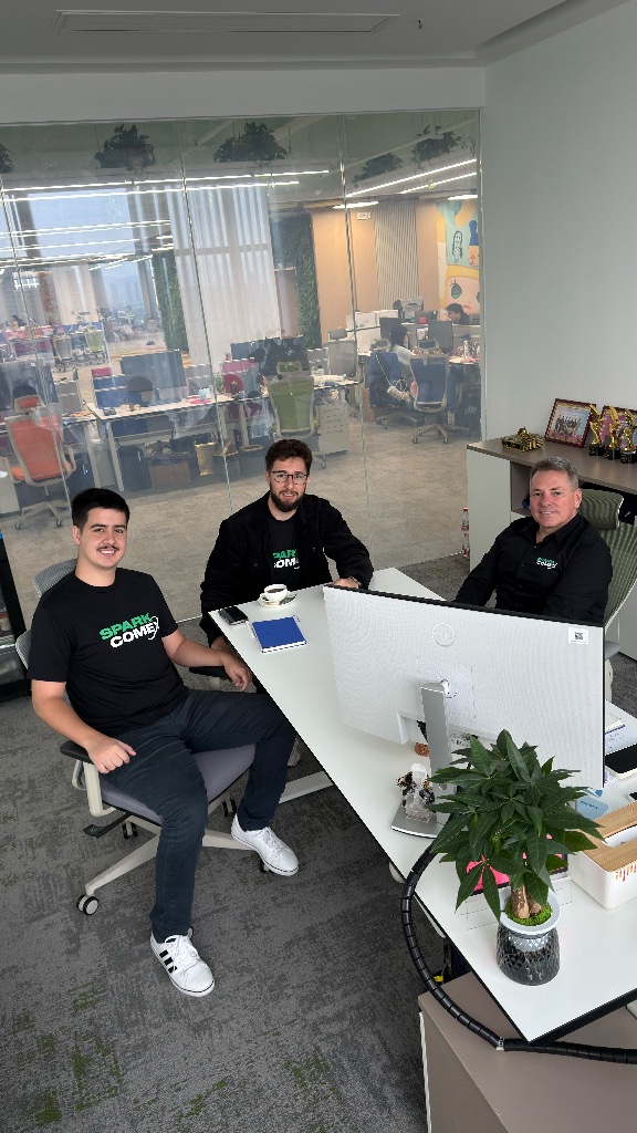 Equipe Spark Comex na China